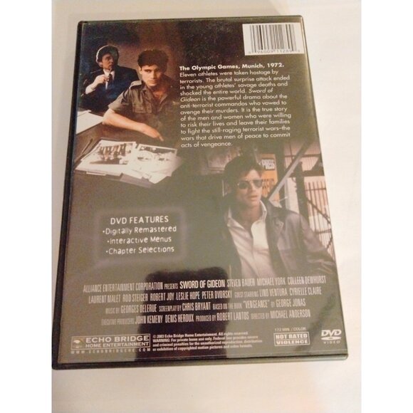 Sword Of Gideon DVD Full Screen Echo Bridge Home Entertainment - Picture 4 of 4